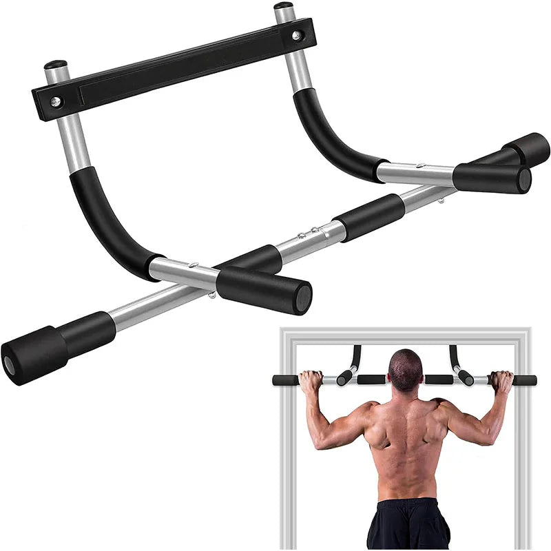 Adjustable Door Frame Pull-Up Bar for Home Gym - Ultimate Fitness Equipment for Chin-Ups and Strength Training