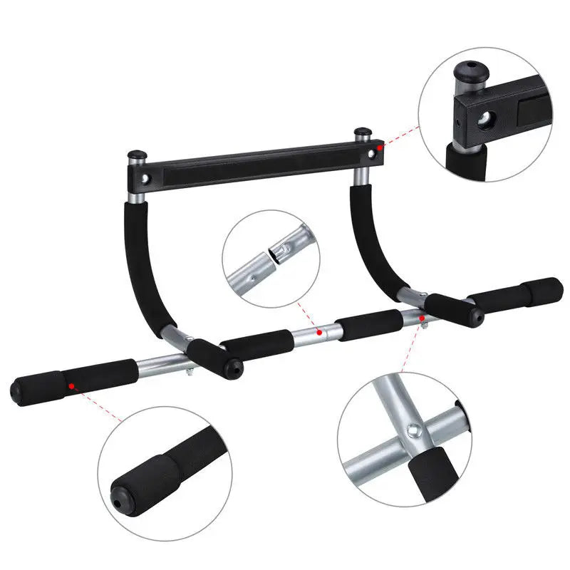 Adjustable Door Frame Pull-Up Bar for Home Gym - Ultimate Fitness Equipment for Chin-Ups and Strength Training