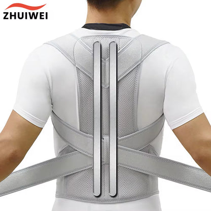 Ultimate Upper Back Posture Corrector – Clavicle Support Brace for Straight Shoulders and Improved Posture