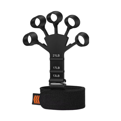 Ultimate Finger Gripper & Guitar Finger Exerciser - 6 Resistance Levels for Hand Strengthening & Recovery