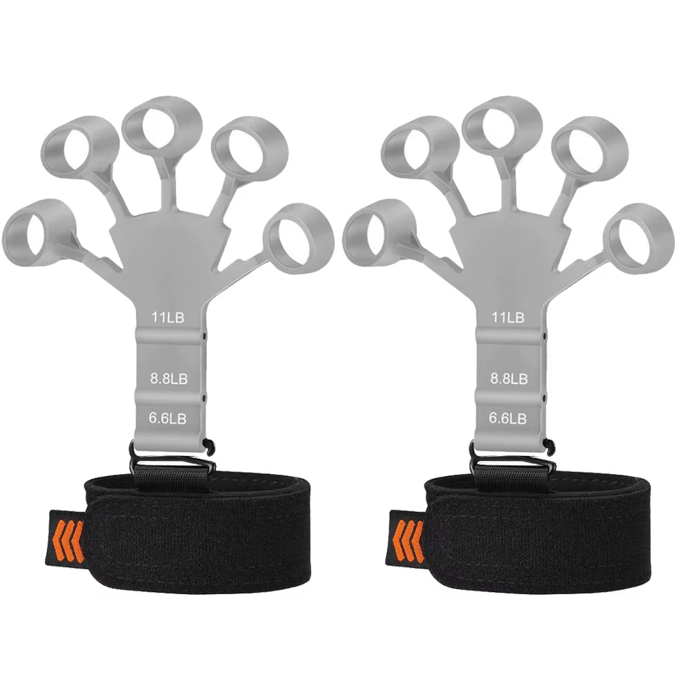 Ultimate Finger Gripper & Guitar Finger Exerciser - 6 Resistance Levels for Hand Strengthening & Recovery