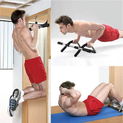 Adjustable Door Frame Pull-Up Bar for Home Gym - Ultimate Fitness Equipment for Chin-Ups and Strength Training