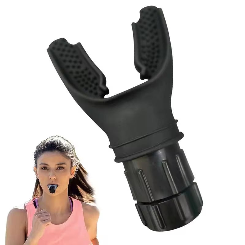 Breathing Trainer Lung Exercise Mouthpiece - Home Fitness Respiratory Care Equipment